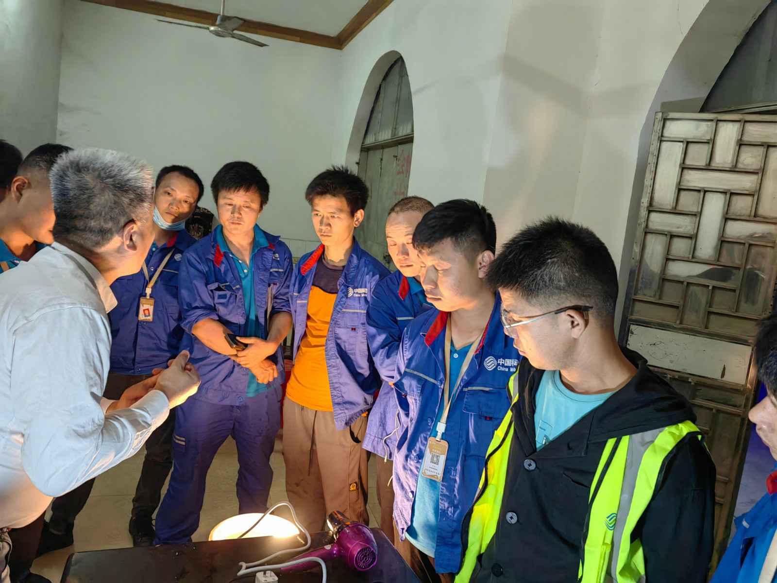 合肥檀贤城市绿化发展有限公司为中移铁通有限公司安全用电培训